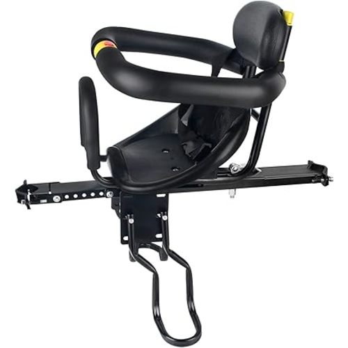 YouTeMei Kids Bike seat, Front Mounted Bike Seat for Adult Bike,Bike Seat Kids for 1-6years Old…