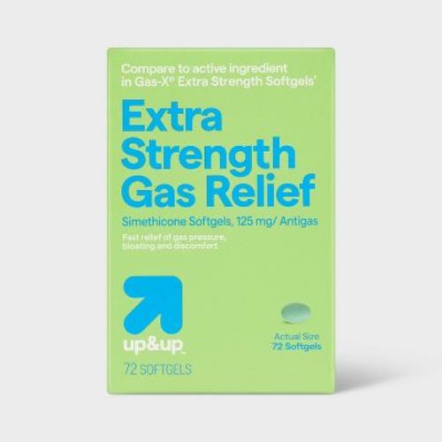 Gas Extra Strength Softgel - 72ct - up&up™