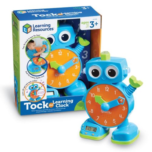 Learning Resources Tock The Learning Clock, Educational Talking & Teaching Clock, Ages 3+