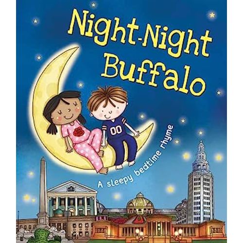 Night-Night Buffalo: A Sweet Goodnight Board Book for Kids and Toddlers