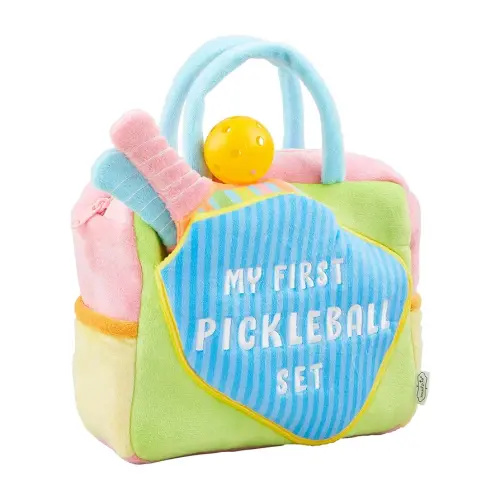 Mud Pie Children My First Pickleball Set; 7" x 8"