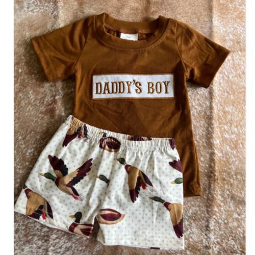 Embroidered Daddy’s Boy Set - Preorder – Little Southern Brand