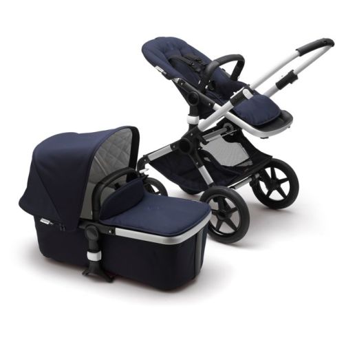 Bugaboo Fox Classic Complete Stroller in Aluminum/Dark Navy