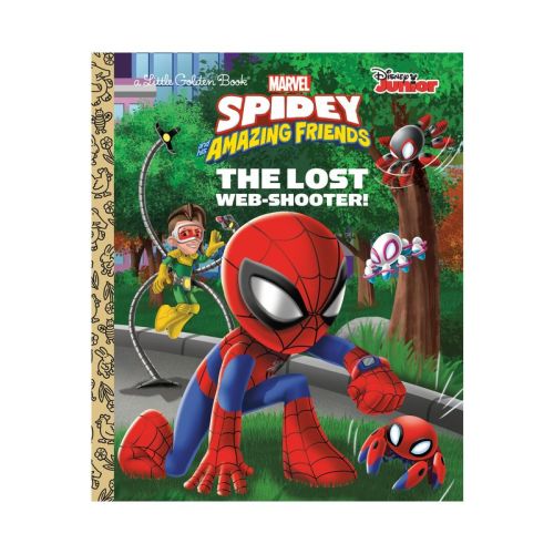 The Lost Web-Shooter! (Marvel Spidey and His Amazing Friends) - (Little Golden Book) by Golden Books (Hardcover)