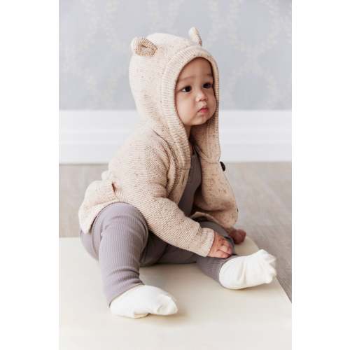 Sebastian Knitted Cardigan/Jacket - Beach Fleck