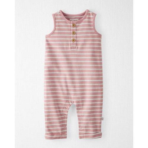 Baby Striped Organic Cotton Jumpsuit - Carter's | Carter's