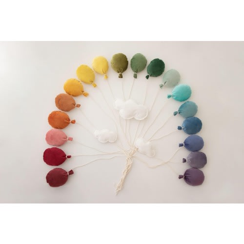 Newborn Balloon Cloud Props, Posing Props, Miniature Pastel Balloons Props, Newborn Velvet balloons Cloud Toys, Newborn Photography Props