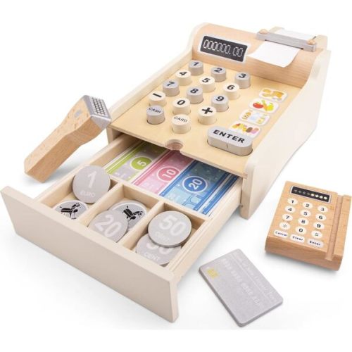 New Classic Toys Cash Register White - New Classic Toys | Maisonette