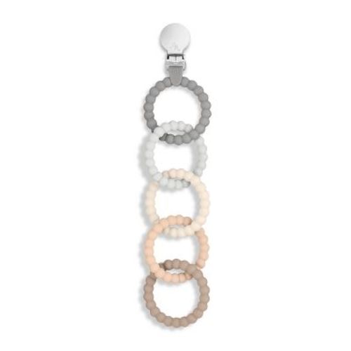 Ryan & Rose Cutie Clinks Teether - Neutral