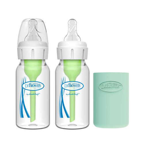 Dr. Brown’s Natural Flow® Anti-Colic Options+™ Narrow Glass Baby Bottl – Dr. Brown's