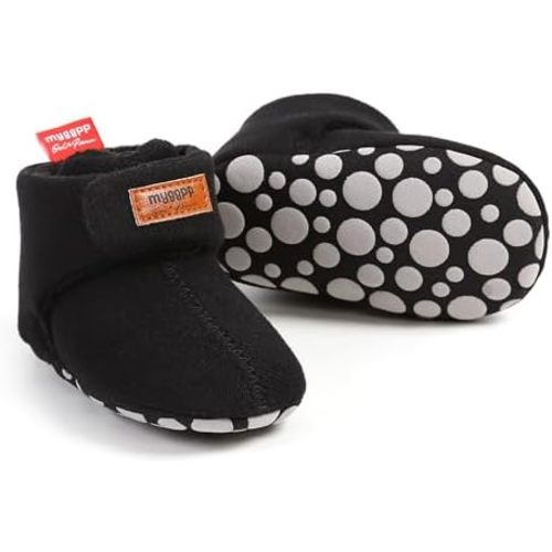 Baby Boys Girls Booties Infant Newborn Sock Shoes Slippers Winter Warm Crib Footwear First Walkers