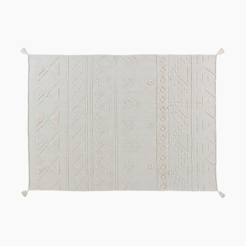 Lorena Canals Tribu Washable Rug - Natural, 4’ 7” X 6’ 7”