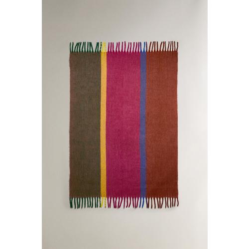 IRREGULAR STRIPED BLANKET X COLLAGERIE