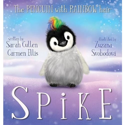 Spike, The Penguin With Rainbow Hair