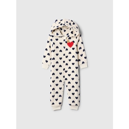 Baby & Toddler Recycled Sherpa Bear One-Piece