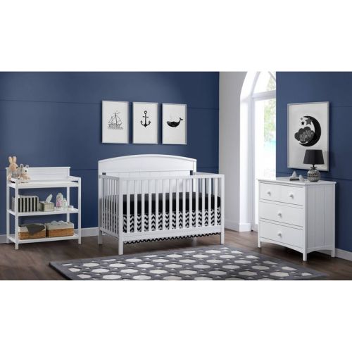 Oxford Baby Baldwin 4-in-1 Convertible Crib