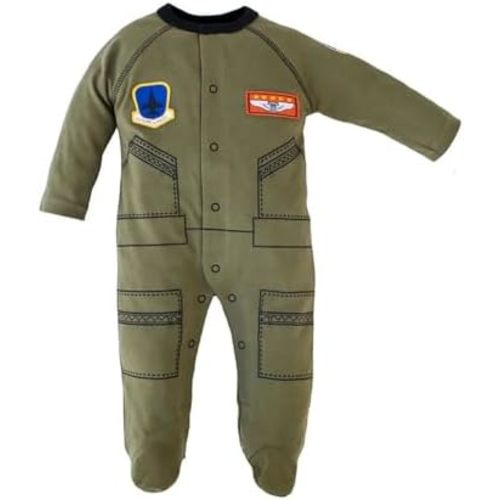 TROOPER OD Green Flight Suit Crawler