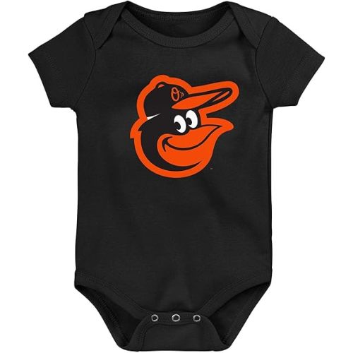 Outerstuff MLB Newborn & Infants 0-24 Months Official Primary Logo Creeper Bodysuit Romper