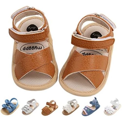 Baby Girls Sandals Summer Shoes Outdoor First Walker Toddler Girls Shoes for Summer