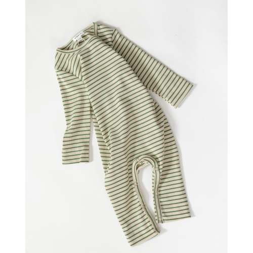 stripes baby sleepsuit