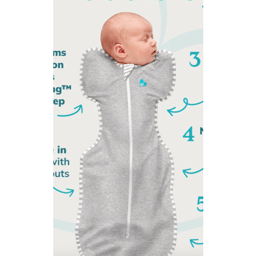 Swaddle Up™ 1.0 TOG Cotton Dusty Blue Daydream