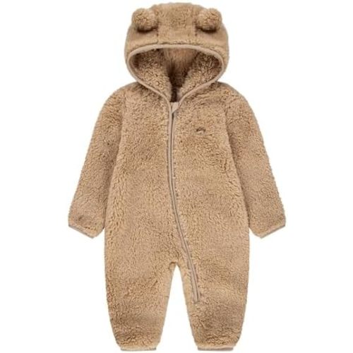 HUGGIES Unisex Baby Sherpa Footed Snow Suit