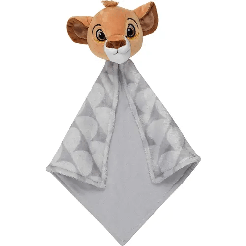 Lambs & Ivy Disney Baby The Lion King Lovey Gray Plush Security Blanket