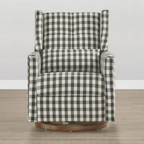 Lark Manor™ Drenna Tufted Upholstery Manual Swivel Glider Recliner & Reviews | Wayfair