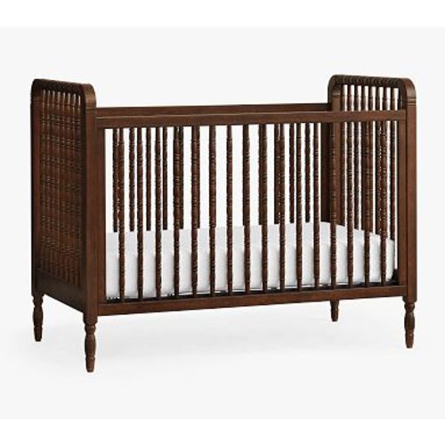 Elsie 2-in-1 Spindle Crib, Heritage Walnut, UPS Delivery