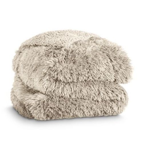 Shaggy Faux Fur Blanket by Bare Home