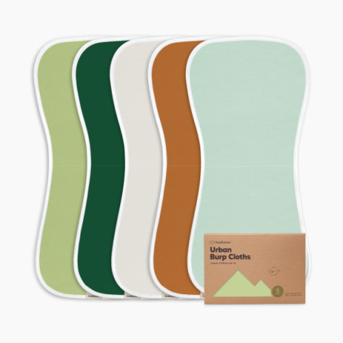 Urban Burp Cloths (5 Pack) - Hunter