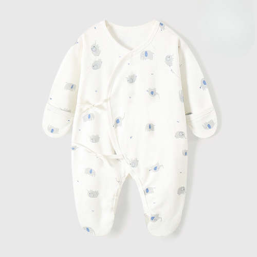 Organic Cotton and Bamboo Unisex Baby Romper | Organic Cotton Clubs