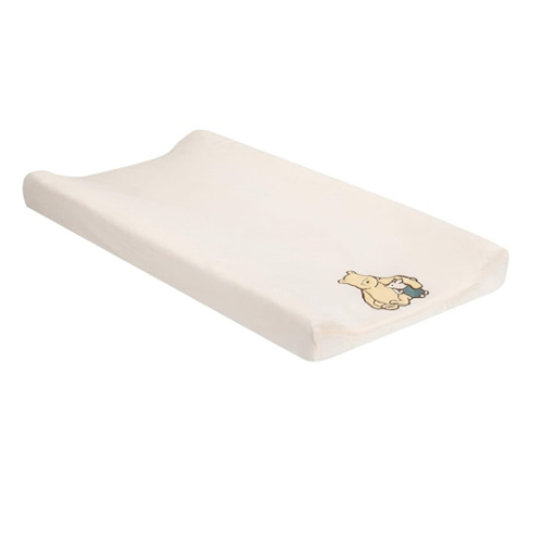 Lambs & Ivy Disney Baby Storytime Pooh Soft Creamy White Changing Pad Cover