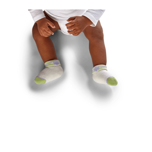 Baby Sock 4-Pack (0-6 Months)