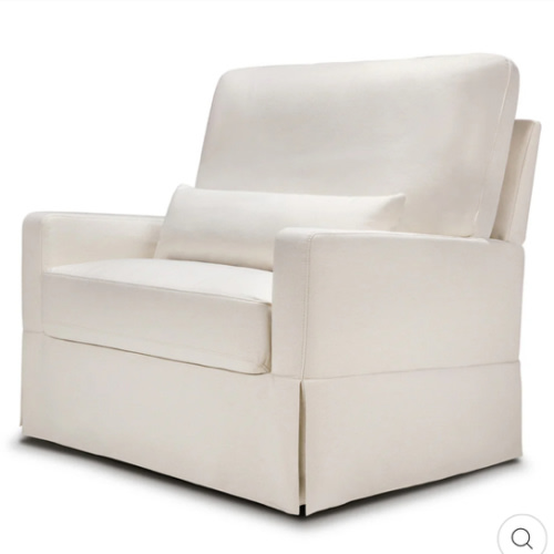 Namesake Crawford Pillowback Chair-And-A-Half Comfort Swivel Glider | Modern Nursery™