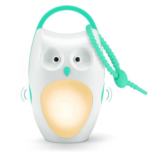 SOAIY White Noise Machine, Portable Sound Machine for Baby with Night Light, 8 Soothing Sounds and 3 Timers for Traveling, Sleeping