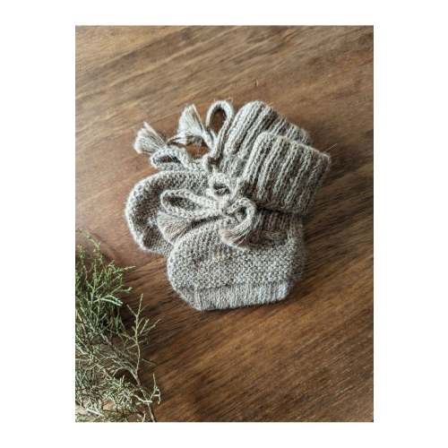 My Alpaca Copenhagen - Baby Alpaca Baby Booties – Nature's Wild Child
