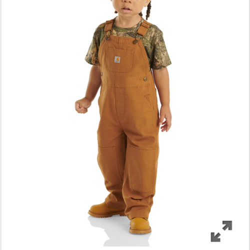 Kids' Canvas Bib Overall (Infant/Toddler) | Kid's In Stock Gear | Carhartt