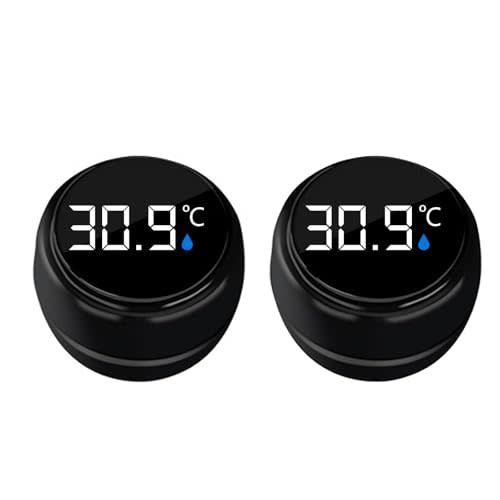 2 Pack Celsius Bath Thermometer, Rechargeable Waterproof Floating Water Thermometer for Ice Bath, Baby Bath, Pool