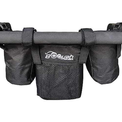 "Insulated "Single Universal Stroller Organizer by Booyah Medium Pet.