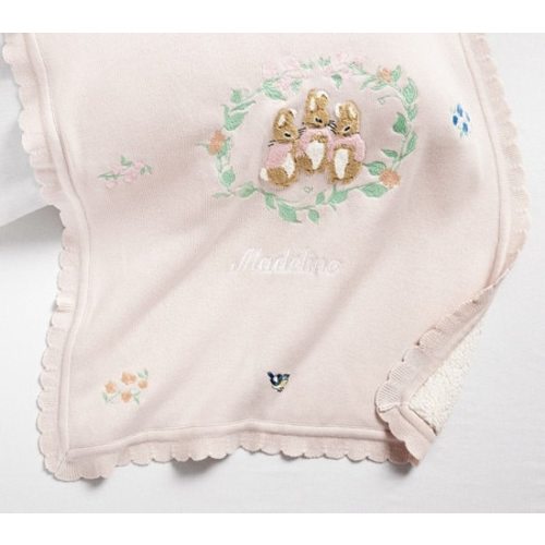 Peter Rabbit™ Flopsy™ Heirloom Baby Blanket | Pottery Barn Kids UK