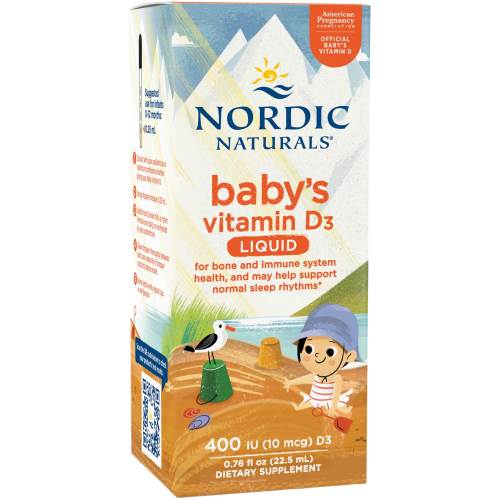 Nordic Naturals Baby's Vitamin D3 Liquid