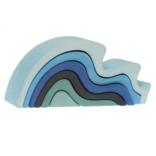 Water Waves Nesting Block