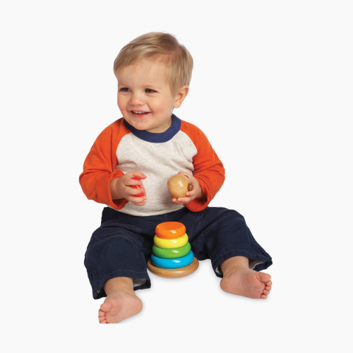 Manhattan Toy Brilliant Bear Magnetic Stack-up Wooden Toy