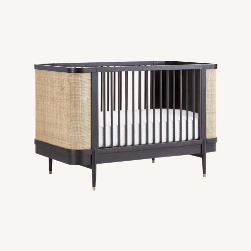 Crate & Kids Thornhill Brown/Natural Crib & Toddler Rail