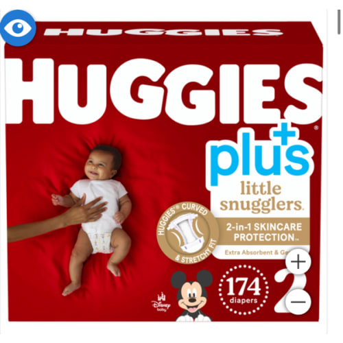 Huggies Plus Diapers Size 2
