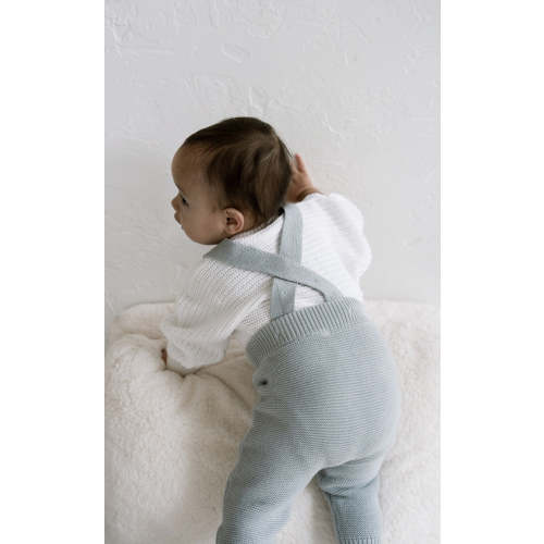 'Fog' Knit Suspenders
