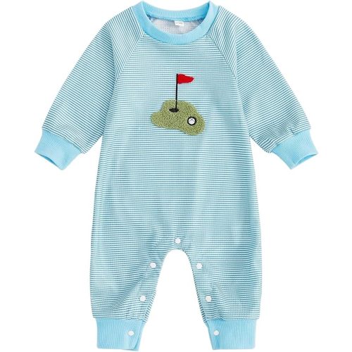 Baby Outfit Newborn Boy Usa Romper Letter&Flag Embroidery Short Sleeve Jumpsuit One Piece Summer Clothes