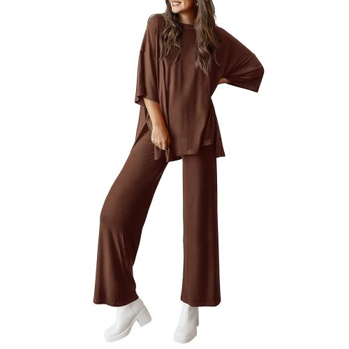 PRETTYGARDEN Two Piece Sets For Women Summer Fashion Lounge Matching Set 2025 Travel Vacation Airport Outfits Clothing