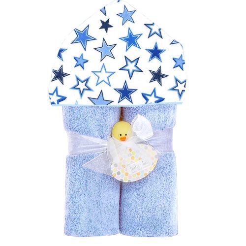 Starry Sky Blue Deluxe Hooded Towel